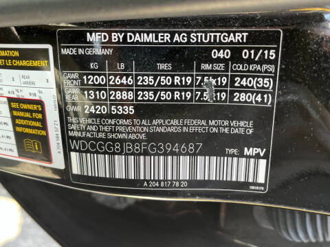 Used - Mercedes-Benz GLK 350 4MATIC AWD SUV for sale in Staten Island NY
