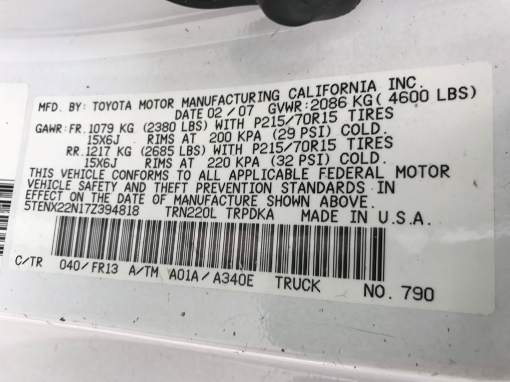 Used - Toyota Tacoma Truck for sale in Staten Island NY