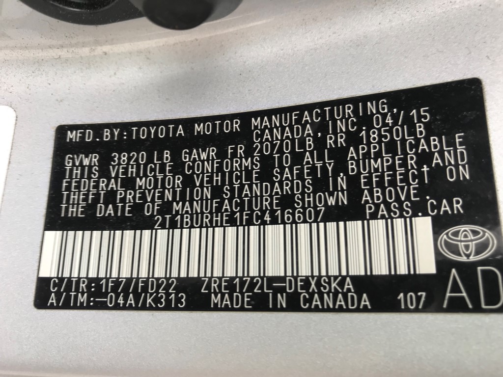 Used - Toyota Corolla S Sedan for sale in Staten Island NY