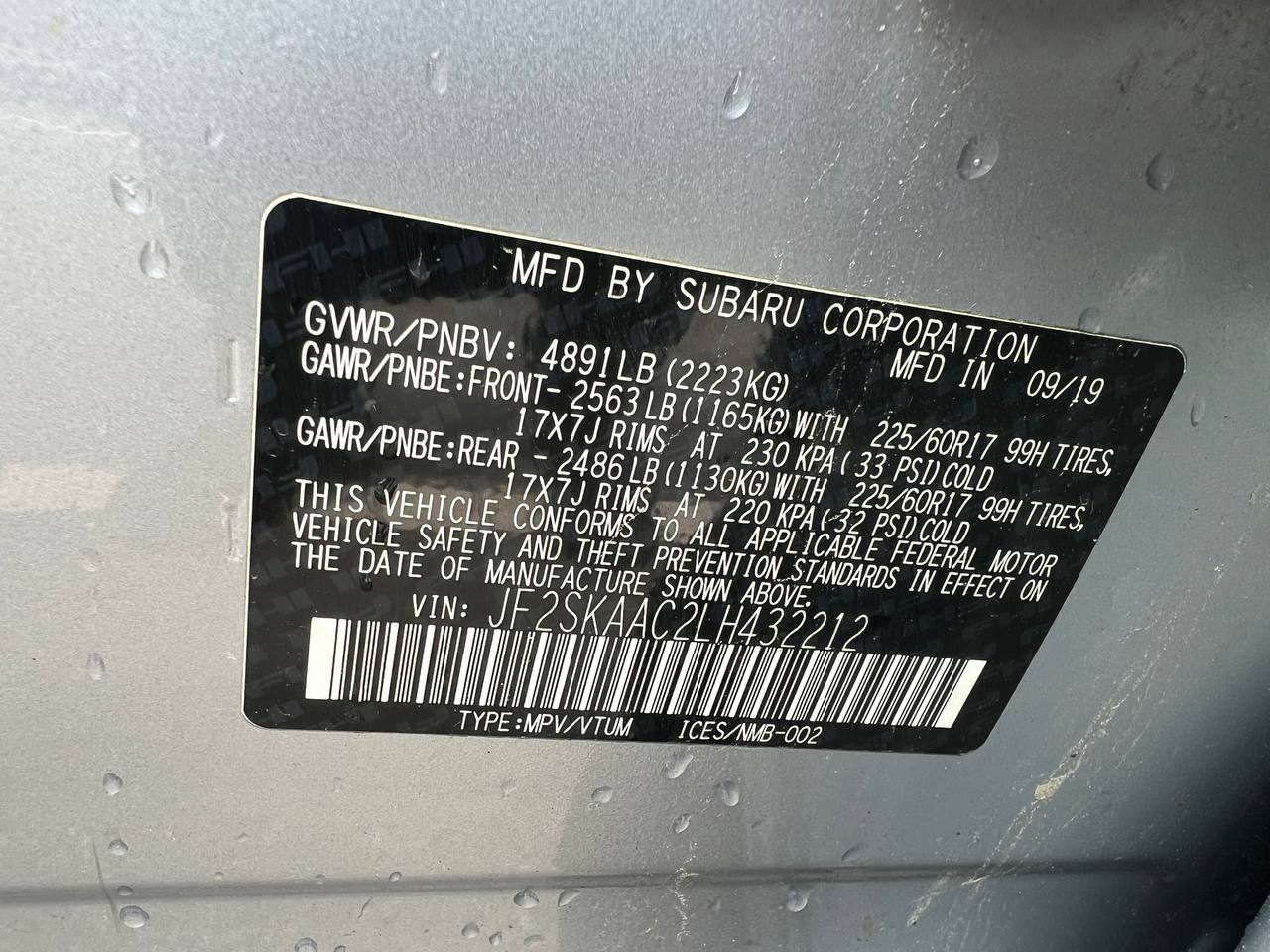 Used - Subaru Forester Base AWD Wagon for sale in Staten Island NY