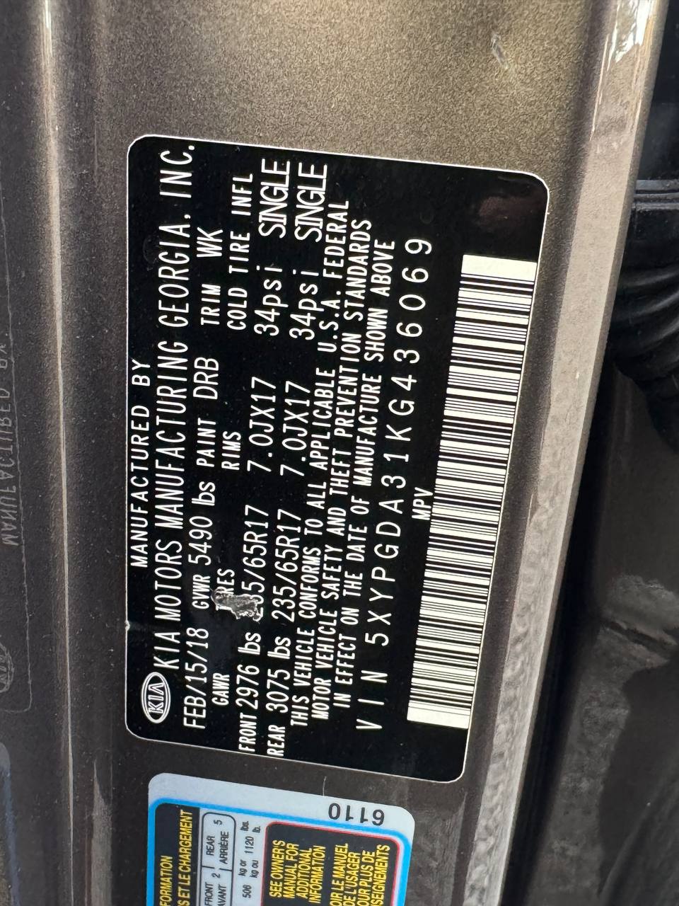 Used - Kia Sorento LX AWD SUV for sale in Staten Island NY