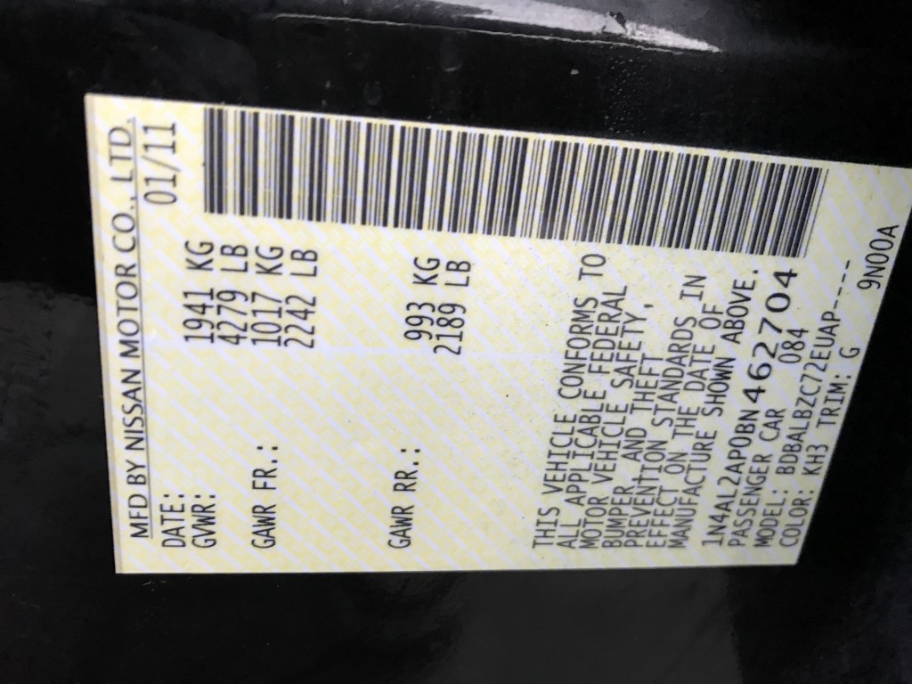 Used - Nissan Altima S Sedan for sale in Staten Island NY