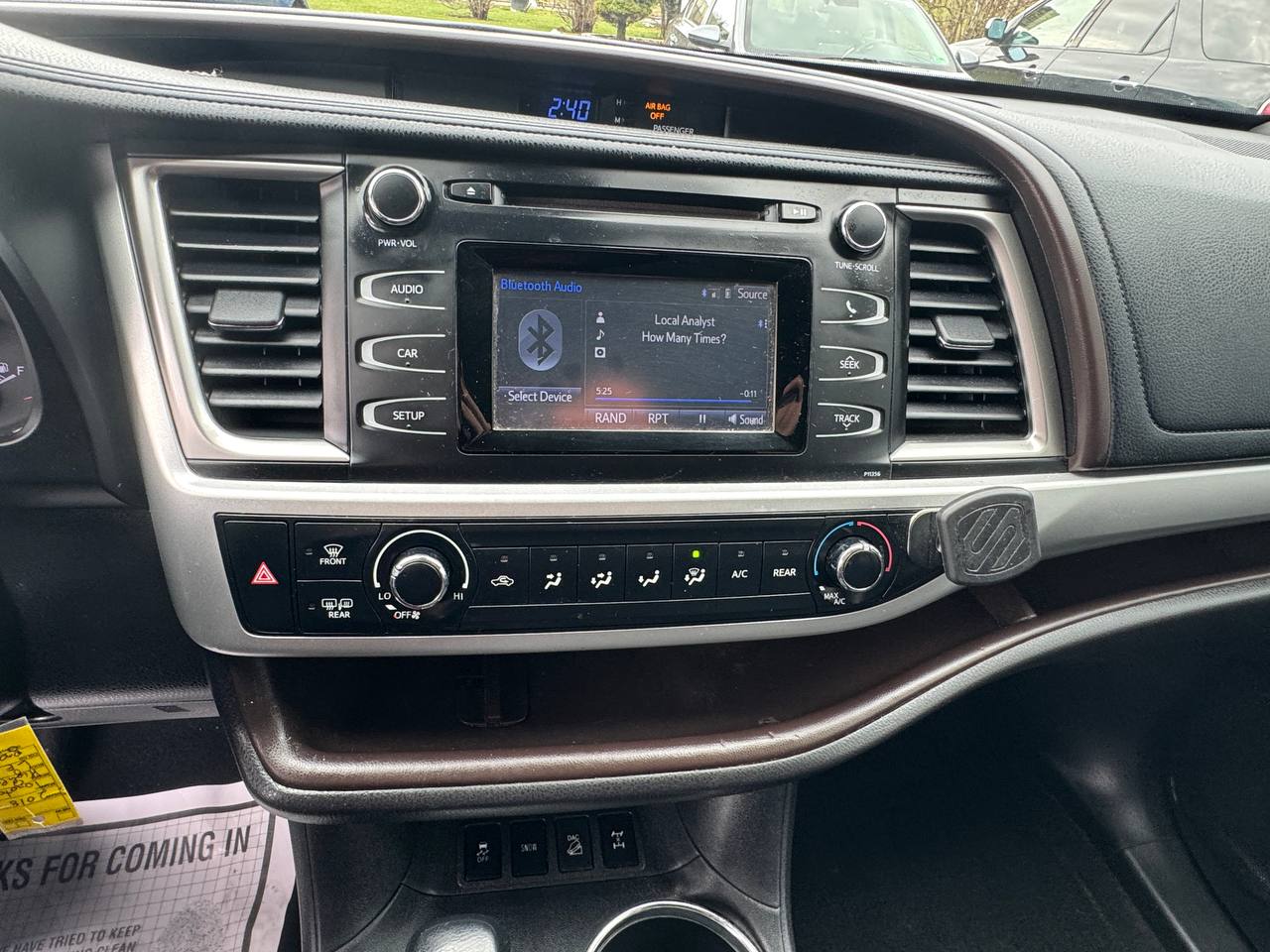 Used - Toyota HIGHLANDER LE SUV for sale in Staten Island NY