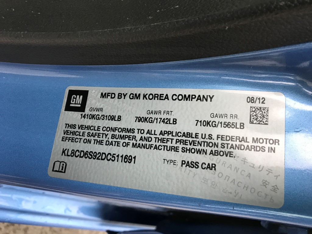 Used - Chevrolet Spark LT Hatchback for sale in Staten Island NY