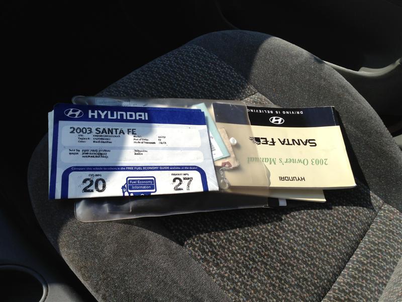 Pre-owned Car Santa FeHyundai