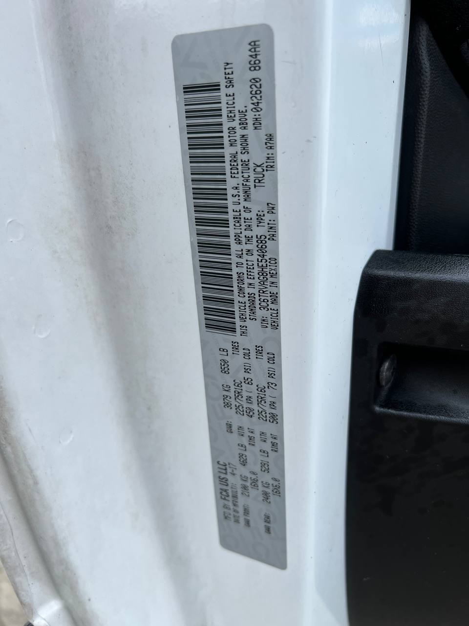Used - RAM ProMaster 1500 CARGO VAN for sale in Staten Island NY