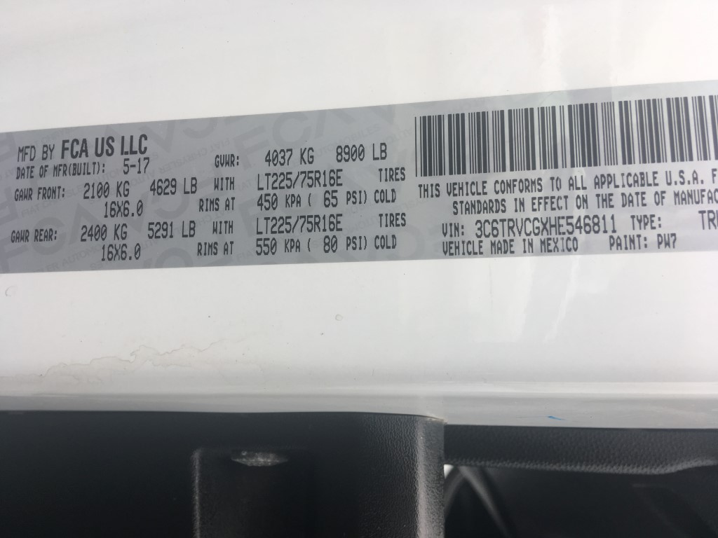 Used - RAM ProMaster 2500 High Roof Cargo Van for sale in Staten Island NY