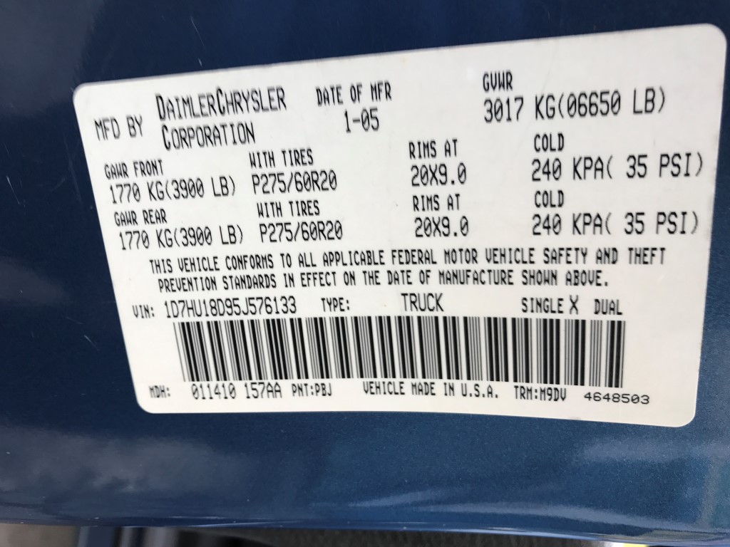 Used - Dodge RAM SLT 5.7 Hemi Truck for sale in Staten Island NY