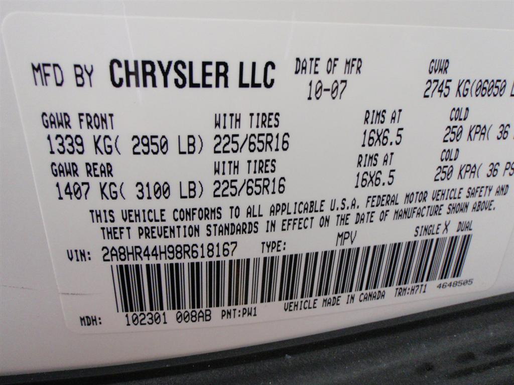 Pre-owned Car Town & CountryChrysler