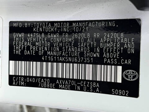 Used - Toyota Camry SE SEDAN for sale in Staten Island NY