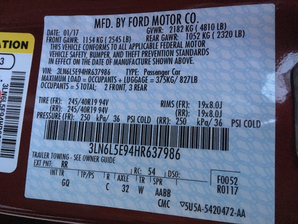 Used - Lincoln MKZ Reserve Sedan for sale in Staten Island NY