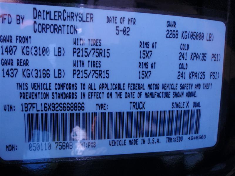 Pre-owned Car DakotaDodge