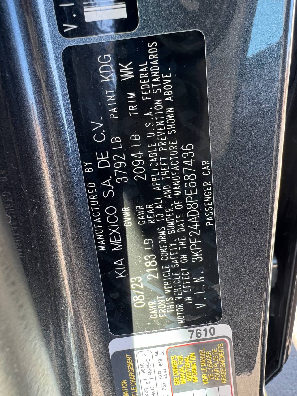 Used - Kia Forte LXS SEDAN for sale in Staten Island NY