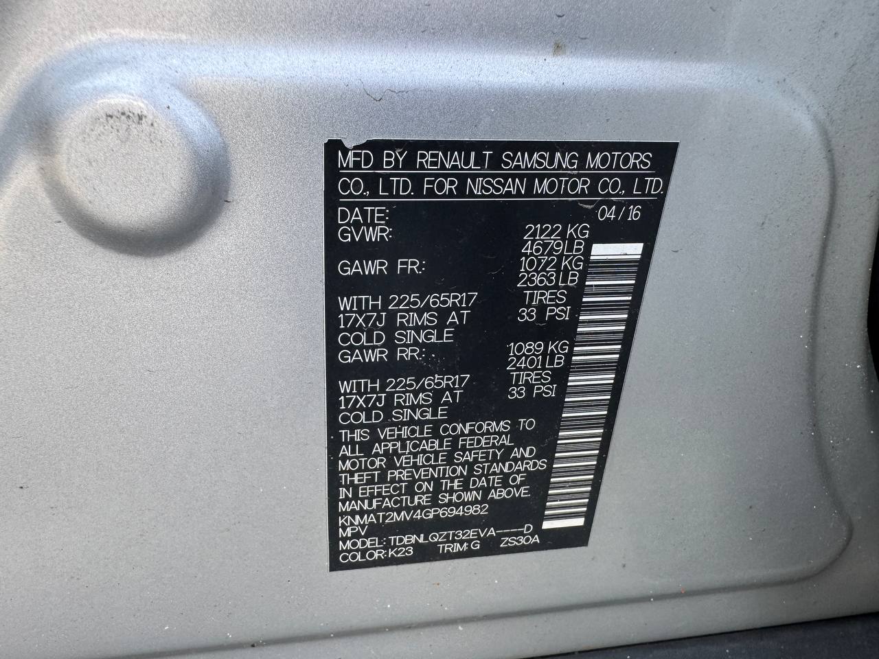 Used - Nissan Rogue SV AWD Wagon for sale in Staten Island NY