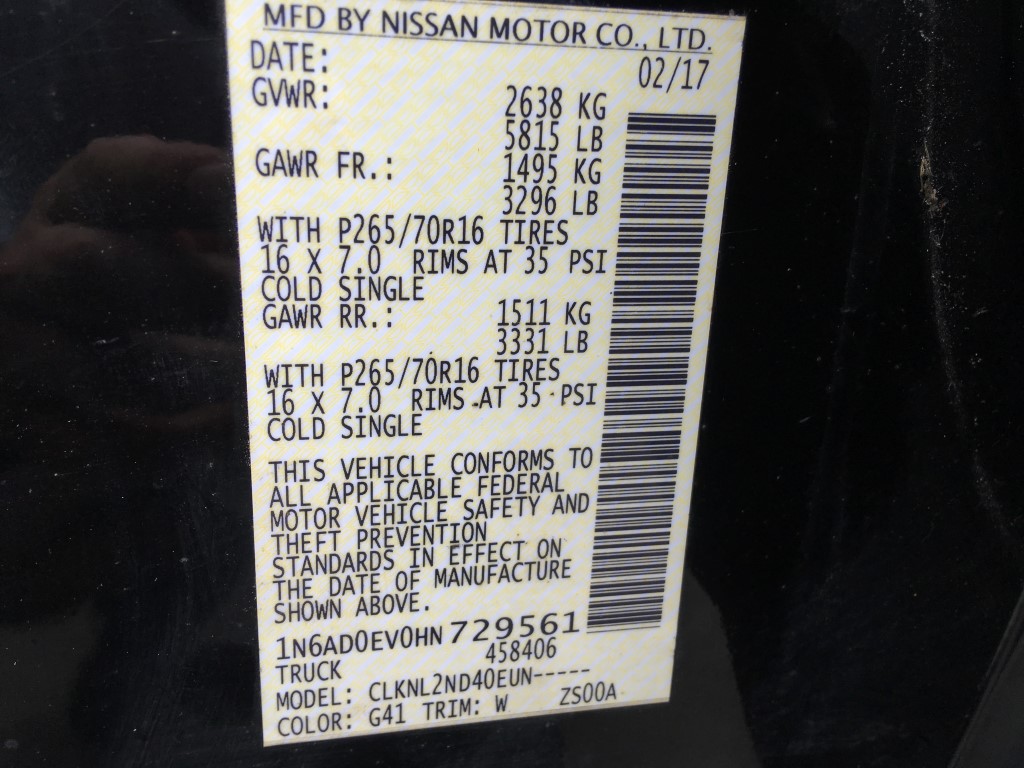 Used - Nissan Frontier SV 4x4 Crew Cab Truck for sale in Staten Island NY