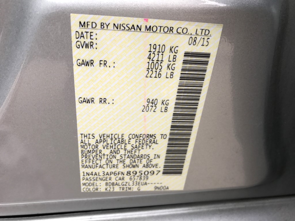 Used - Nissan Altima S Sedan for sale in Staten Island NY