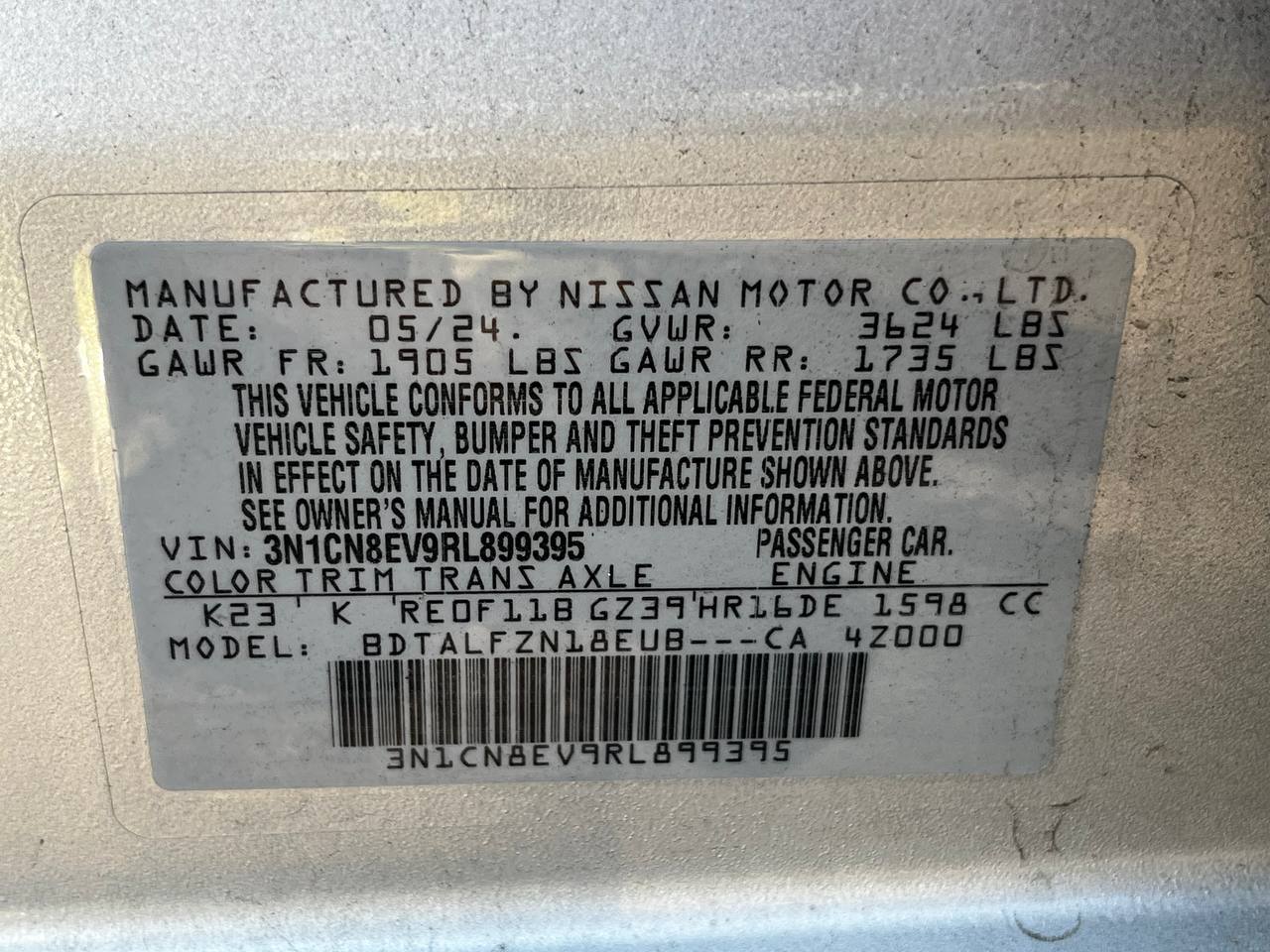 Used - Nissan Versa SV SEDAN for sale in Staten Island NY