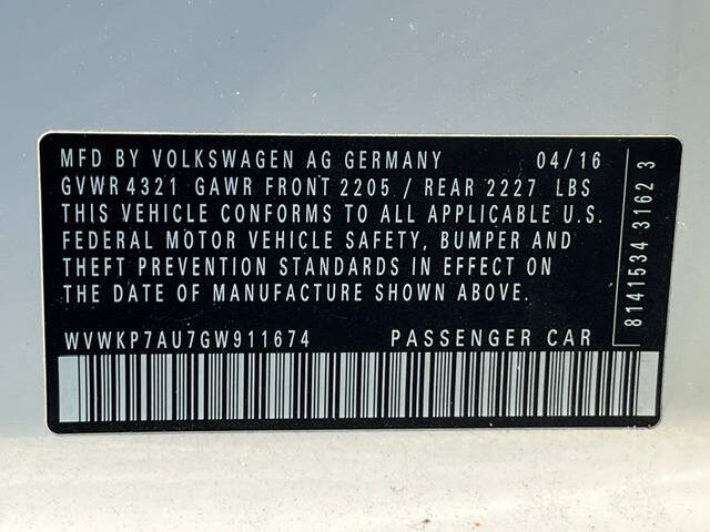 Used - Volkswagen e-Golf SE Hatchback for sale in Staten Island NY