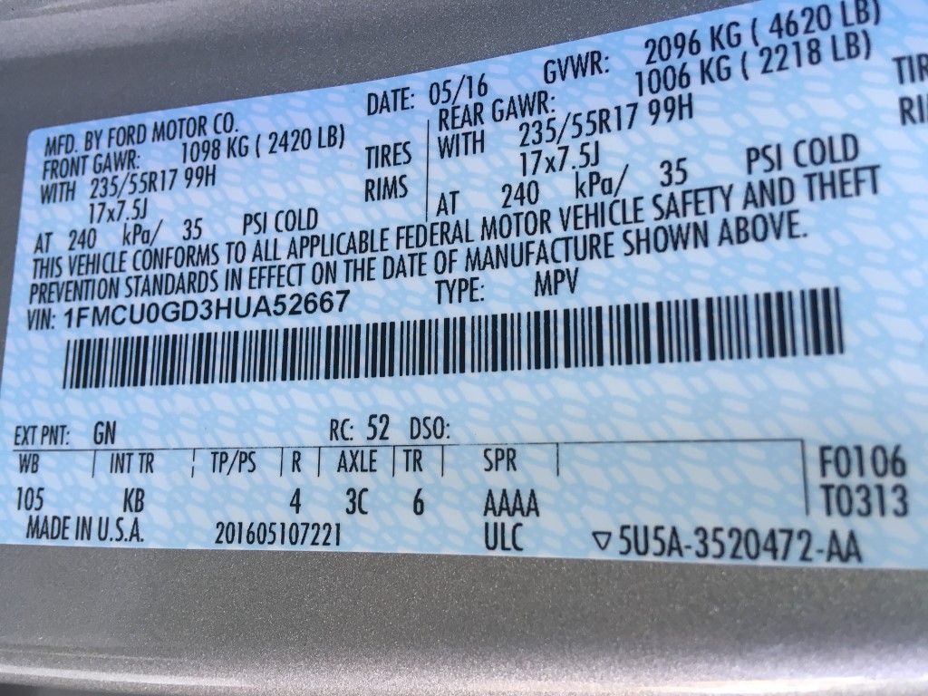 Used - Ford Escape SE SUV for sale in Staten Island NY