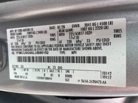 Used - Ford Escape SE AWD SUV for sale in Staten Island NY