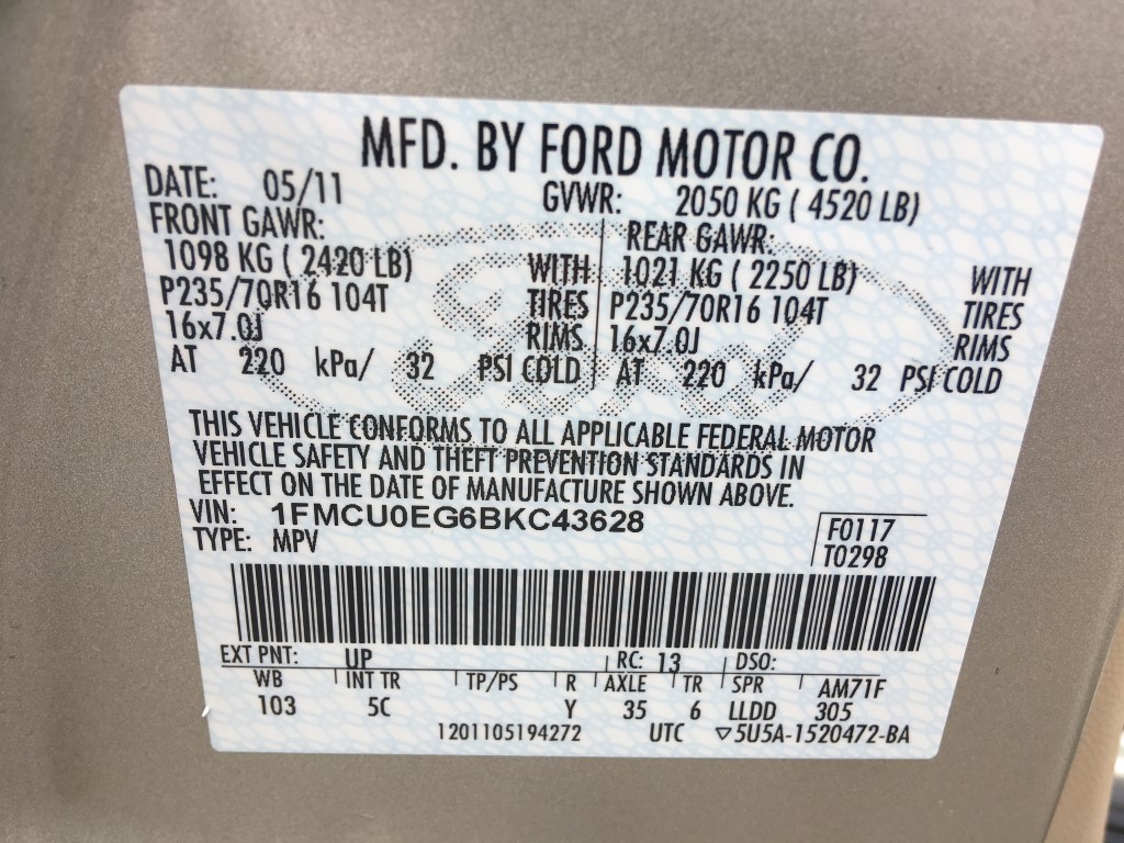 Used - Ford Escape Limited SUV for sale in Staten Island NY