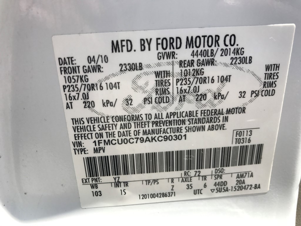 Used - Ford Escape XLS SUV for sale in Staten Island NY