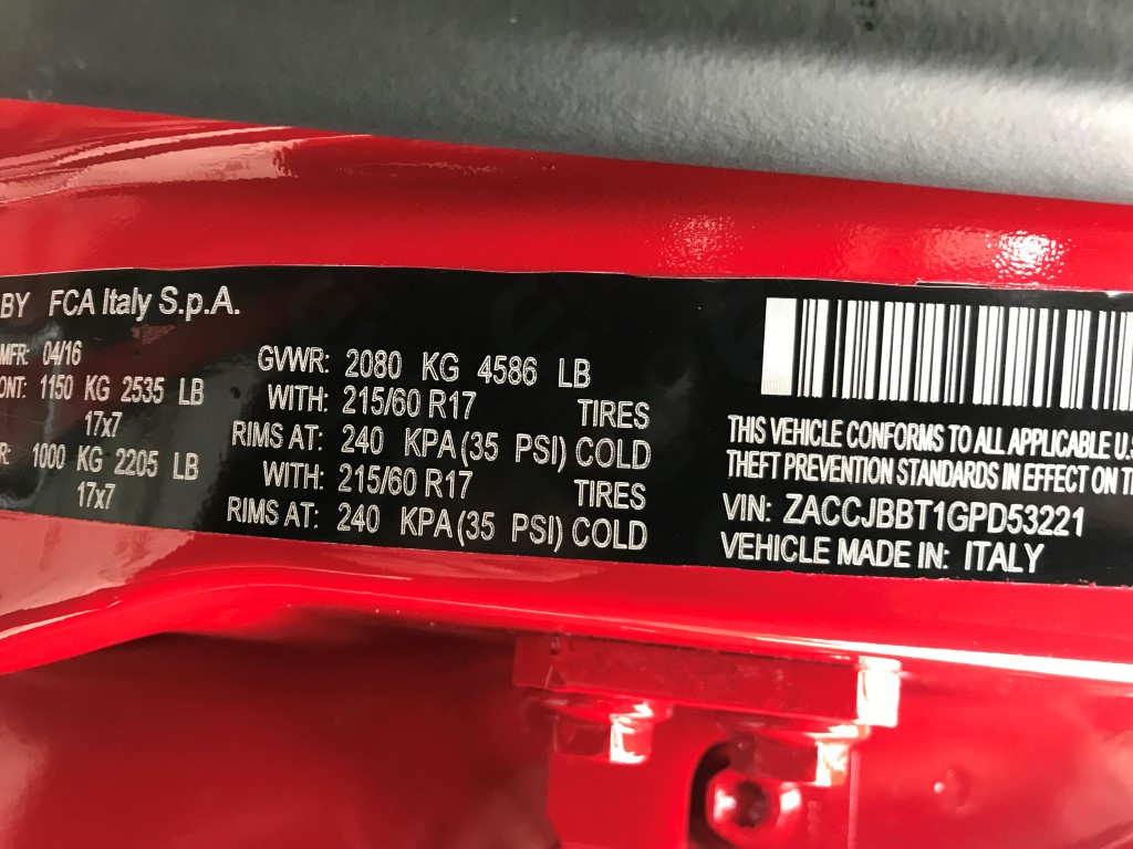 Used - Jeep Renegade Limited Latitude 4x4 SUV for sale in Staten Island NY