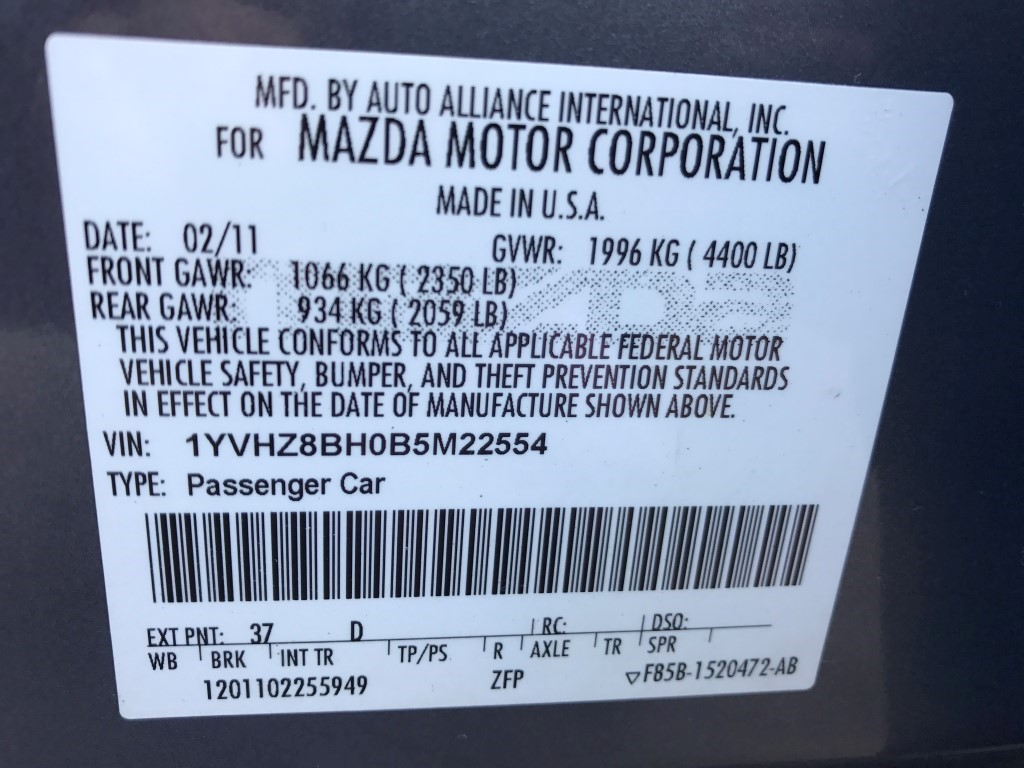 Used - Mazda Mazda6 Sport Sedan for sale in Staten Island NY