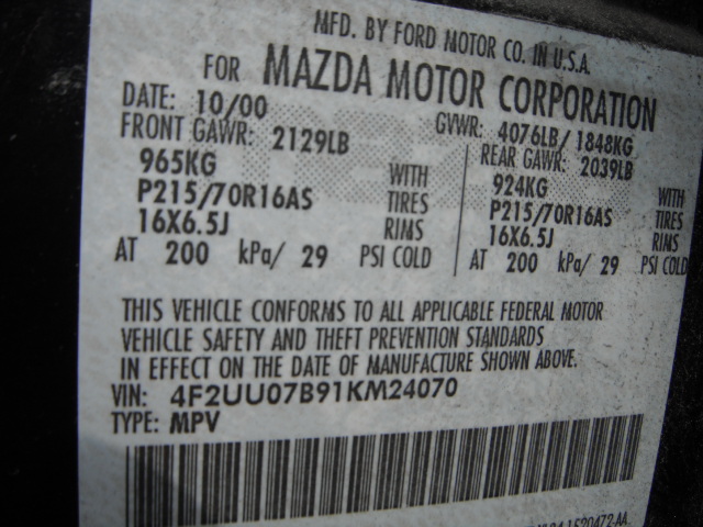 Pre-owned Car TributeMazda