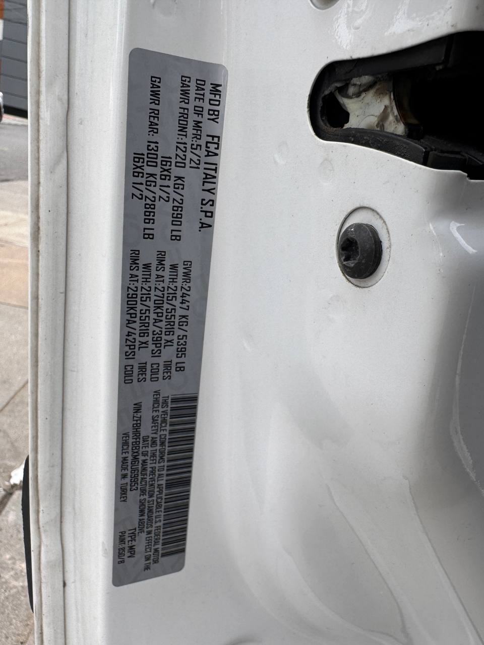 Used - RAM PRO MASTER CITY TRADESMAN CARGO VAN for sale in Staten Island NY